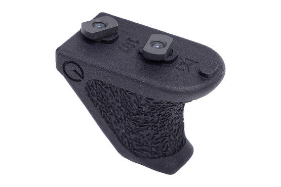 Emissary Development M-LOK Mini Handbrake is made of polymer and steel hardware.